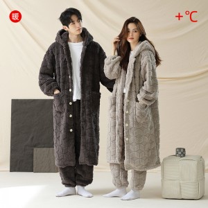 Pijamas de Pareja Invierno - Conjunto Polar Cómodo | Pijamas Elegantes 