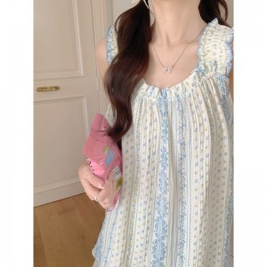 Pijama Corto Algodón Verano | Conjunto Estampado Cómodo | Ropa de Casa 