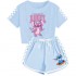 Pijama Infantil Stitch Rosa | Conjunto 2 Piezas Suave | Little Angel 