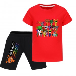 Conjunto Deportivo Niños Sprunki - Pijama de Invierno Cálido y Cómodo 