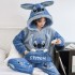 Pijama Pareja Stitch Polar - Conjunto Abrigado Invierno | Disney 