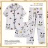 Pijama 3 Piezas Cartoon - Conjunto Cómodo de Casa | Pijamas para Mujer 
