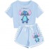 Pijama Infantil Stitch | Juego Deportivo Verano Niños | Algodón Suave 