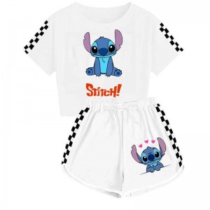Pijama Deportivo Stitch para Niños | Conjunto Cómodo Disney 