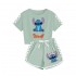 Pijama Deportivo Stitch para Niños | Conjunto Cómodo Disney 