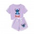 Pijama Deportivo Stitch para Niños | Conjunto Cómodo Disney 