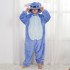 Pijama Onesie Stitch Grueso | Ropa de Casa Familiar Cómoda 