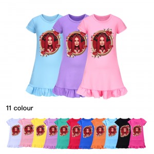 Pijama Descendants 4 Niña - Camisón Cómodo para Dormir | Ropa de Cama 