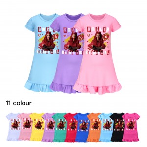 Pijama Descendants 4 Niña | Camisón Manga Corta Disney | Tallas 100-160 