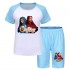 Pijama Infantil Verano Descendants 4 - Ropa Dormir Niños Cómoda 