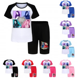 Pijama Infantil Verano Descendants 4 - Niños | Cómodo y Divertido 