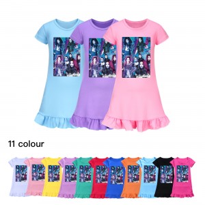 Camisón Niña Descendants 4 | Pijama Manga Corta Cómoda - Ropa de Casa 