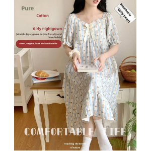 Camisón de Algodón 100% - Cómodo y Elegante | Ropa de Dormir 