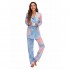 Pijama de Algodón Larga Mujer - Cómoda Pijama Tie Dye | Pijamas Primavera 