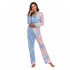 Pijama de Algodón Larga Mujer - Cómoda Pijama Tie Dye | Pijamas Primavera 