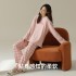 Pijama de Algodón Rosa para Mujer - Conjunto Invierno Cómodo | Ropa de Dormir 