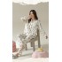 Pijama de Algodón Animal Print | Conjunto Cómodo Mujer Otoño 