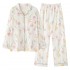 Pijama de Algodón para Mujer Estampado Tulipanes | Confort Elegante 