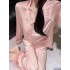 Pijama de Seda Helada Rosa | Conjunto Loungewear Premium | YASMIN 