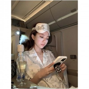 Pijama de Seda para Mujer - Loungewear Francés Elegante | Conjunto Cómodo 