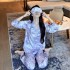 Pijama Mujer Seda Imitación - Estampado Artístico y Fresco | Ropa de Dormir 