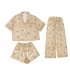 Pijama Mujer Verano - Conjunto Seda Imitación Fresco | Pijama Corta 