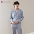 Pijama Hombre Seda Helada - Conjunto Ligero y Transpirable | Ropa de Casa 