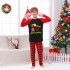 Pijama Familiar Navideña Patchwork - A Juego Padres e Hijos | Christmas Crew 