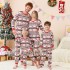 Pijama Familiar Navideño a Juego - Conjunto de Franela para Padres e Hijos 
