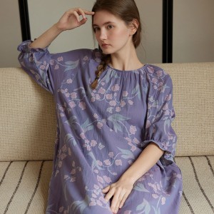 Camisón de Algodón Gasa - Pijama Verano Mujer Elegante | Descanso Perfecto 