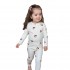 Pijama Infantil Cerezas Manga Larga - Conjunto Suave para Dormir | Ropa de Cama Niños 