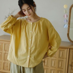 Pijama de Algodón Mujer - Conjunto Cómodo Manga Larga | Ropa de Dormir 