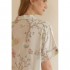 Pijama de Bambú Mujer | Conjunto Floral Transpirable para Verano 