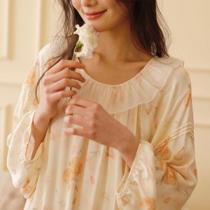 Camisón de Flores para Mujer - Suave Pijama Elegante | Ropa de Dormir 