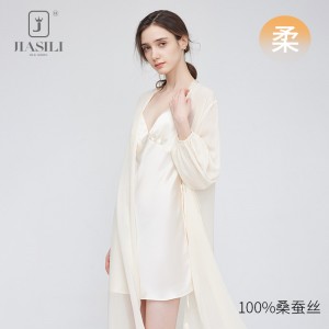 Pijama de Seda de Morera - Camisón y Bata Lujosa | Ropa de Hogar Mujer 