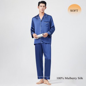 Pijama de Seda Hombre 19 Momme - Ropa de Casa de Lujo | Confort Todo el Año 