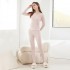 Pijama de Seda Térmica Mujer Invierno | Conjunto Lujo 19mm 