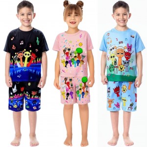 Pijama Infantil Verano Algodón - Conjunto Cómodo Unisex | Sprunki 