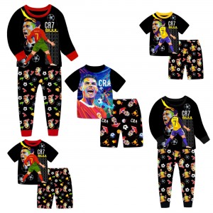 Pijama Niño Cristiano Ronaldo - Fútbol y Algodón | Ropa de Dormir 