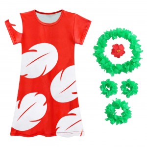 Pijama Niña Lilo y Stitch | Vestido de Dormir Algodón | Ropa Hogar 