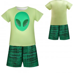 Disfraz Elio Especialista Tierra | Cosplay Anime Niño | Conjunto Verano 