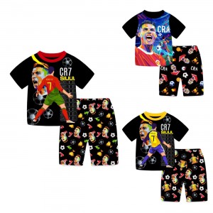Pijama Corto Niño Cristiano Ronaldo - Verano | Conjunto Deportivo 