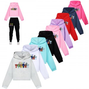 Pijama Niña con Capucha Sprunki - Conjunto Algodón Cómodo | Pijamas Infantiles 