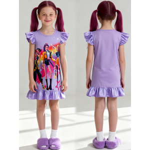 Pijama Niña K-pop Demon Hunter - Camisón Seda de Leche | Ropa de Dormir 