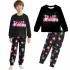 Pijama K-pop Demon Hunter Unisex - Manga Larga Negra | Ropa de Dormir 