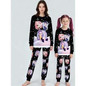 Pijama Infantil Manga Larga Invierno - Conjunto Suave Niños | K-pop 