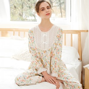 Pijama de Algodón Primavera | Elegante y Cómoda | Ropa de Dormir de Lujo 