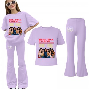 Pijama de Verano para Niños | Conjunto Corto Algodón | KATSEYE 