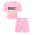 Pijama Infantil Verano - Conjunto Unisex de Algodón | KATSEYE 