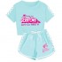 Pijama Barbie Niña | Conjunto Deportivo Verano Algodón 